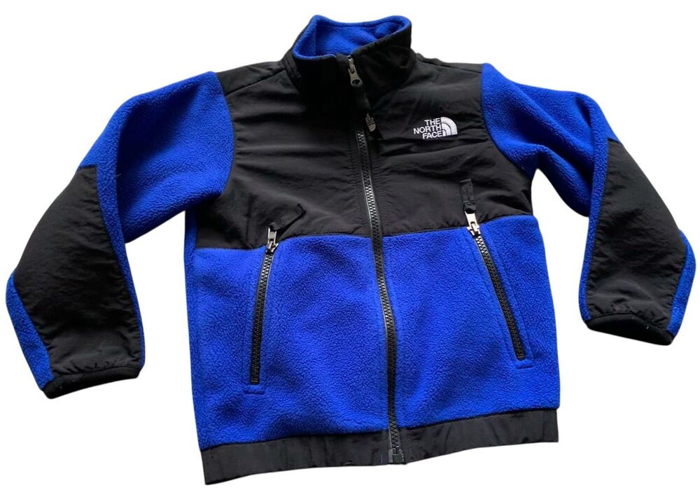The North Face Denali blue fleece Jacket Coat baby unisex 3 3T